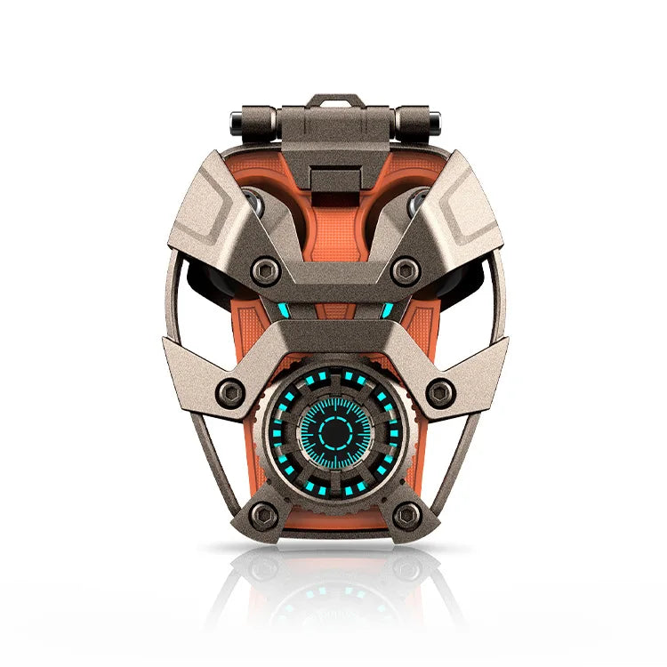 Alloy Shell Mecha Power Planet Design ENC Low Latency Gaming Earbuds