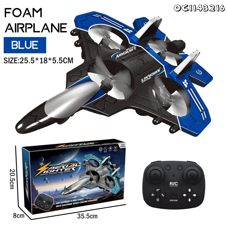 Remote Control Plane Flying Foam Fighter Aircraft Airplane