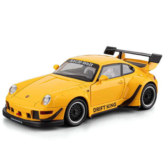 Diecast Model Metal Pullback Car Model with Openable Door High