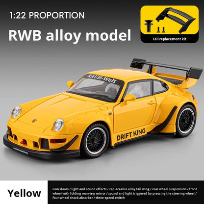 Diecast Model Metal Pullback Car Model with Openable Door High