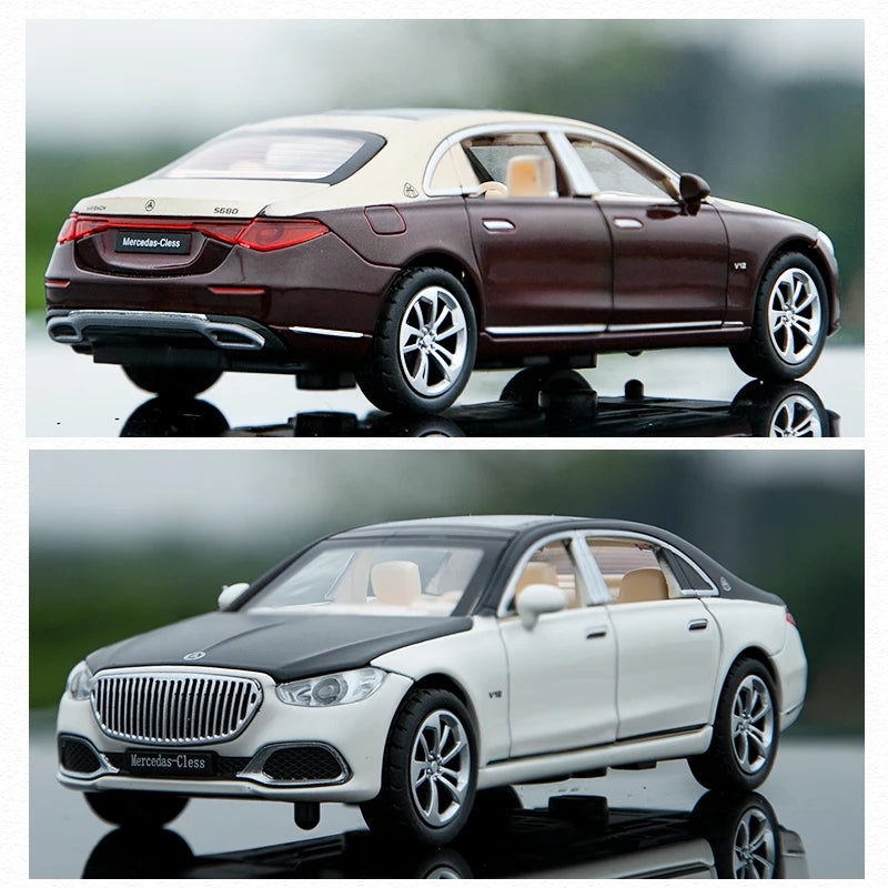 1:32 Scale Metal Diecast S680 with Pull Back Light & Sound