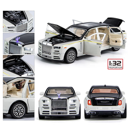1:32 Scale Diecast Toy with Pull Back Light & Sound-Metal