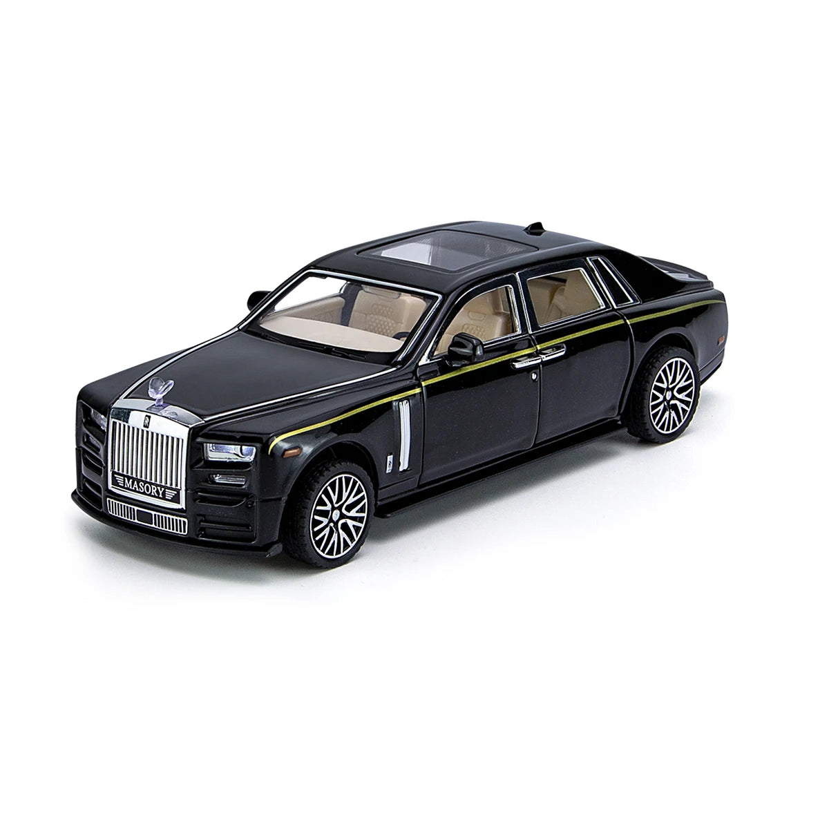 1:32 Scale Diecast Toy with Pull Back Light & Sound-Metal