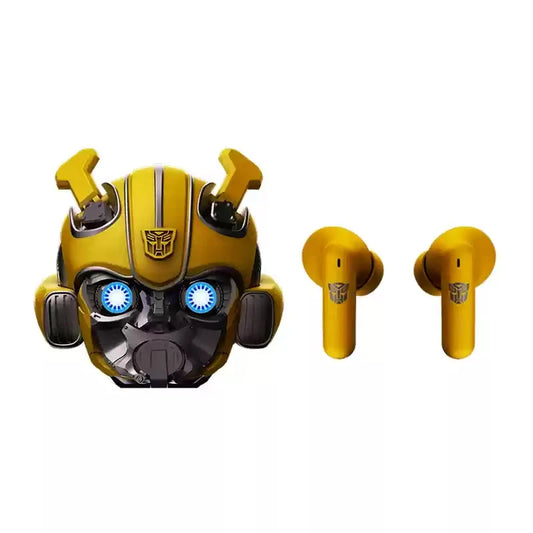TRANSFORMERS H1 High Quality Cool Bumblebee Mecha-Shaped TWS Earphones