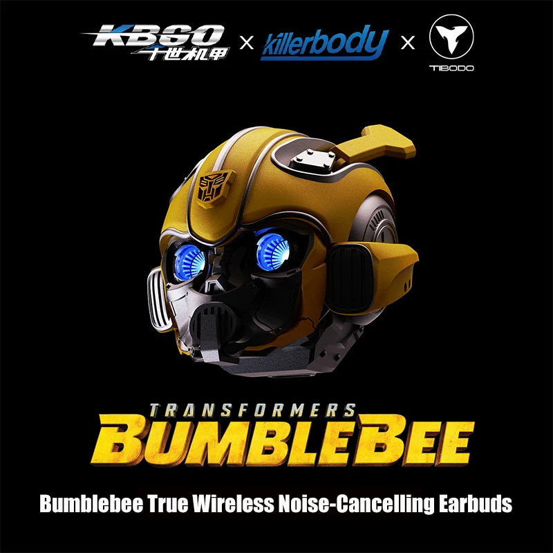 TRANSFORMERS H1 High Quality Cool Bumblebee Mecha-Shaped TWS Earphones