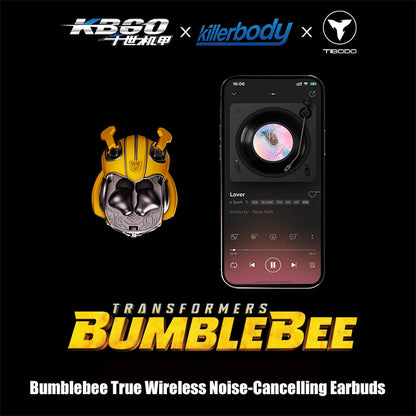 TRANSFORMERS H1 High Quality Cool Bumblebee Mecha-Shaped TWS Earphones