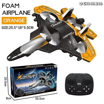 Remote Control Plane Flying Foam Fighter Aircraft Airplane