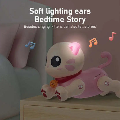 Cat Pet Model With Light and Music Dancing Interactive Toy Robot